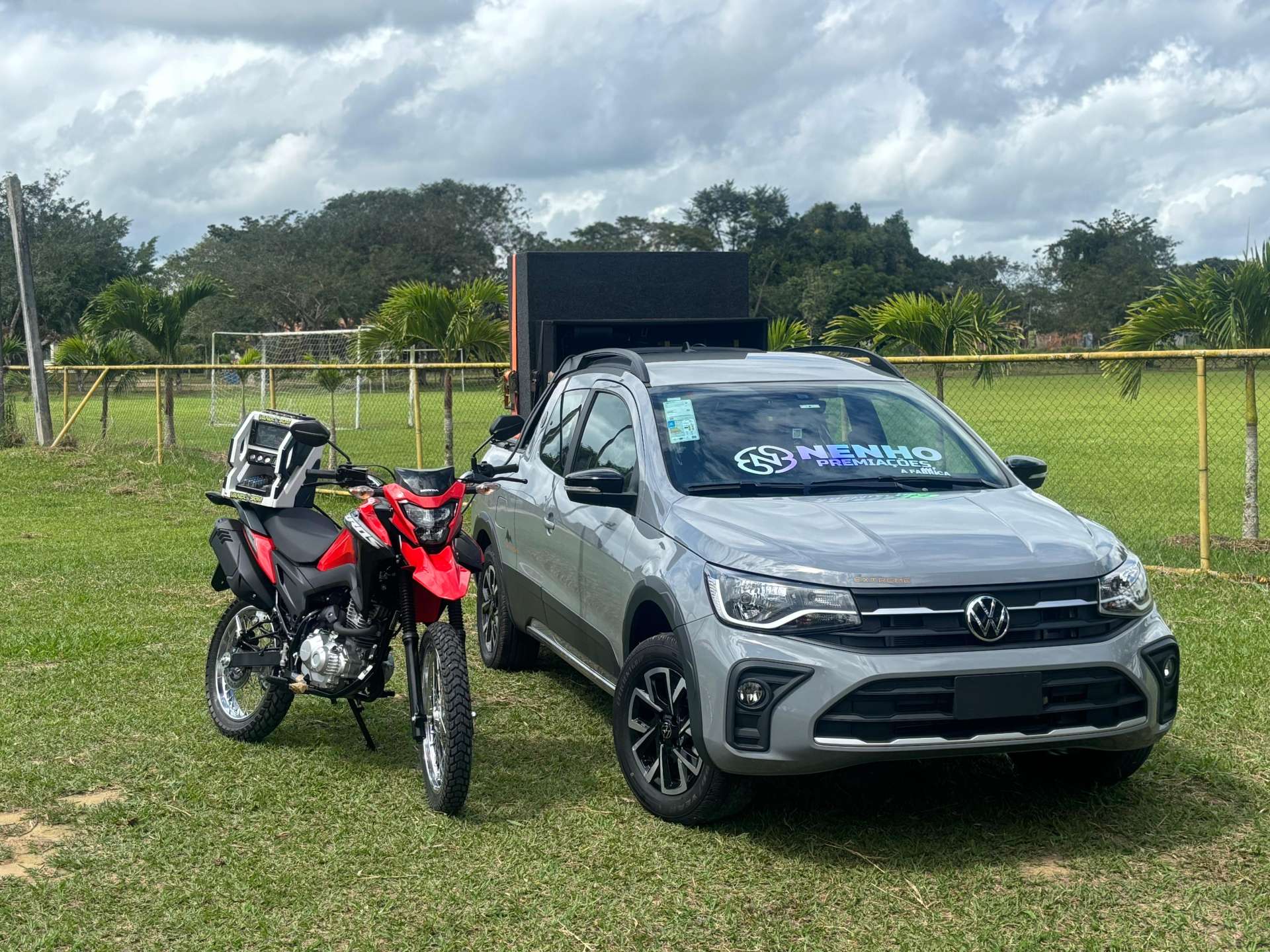 MILHAR: SAVEIRO EXTREME 2025 + PAREDÃO DE SOM + BROS 160 2025 SORTEIO 02 DE AGOSTO