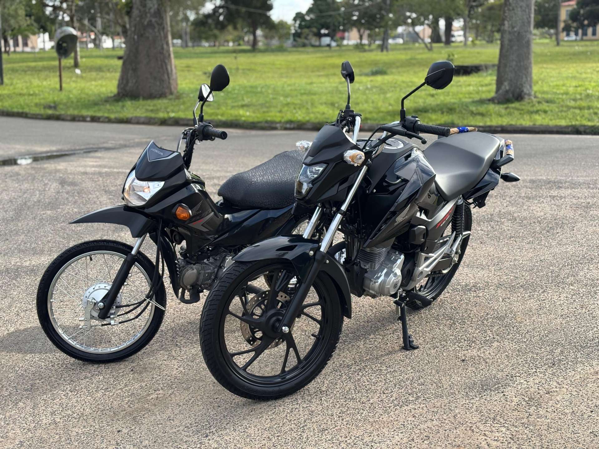 MILHAR : HONDA FAN 2025 + HONDA POP 2025 OU 35.000,00 MIL NO PIX SORTEIO 10 DE SETEMBRO