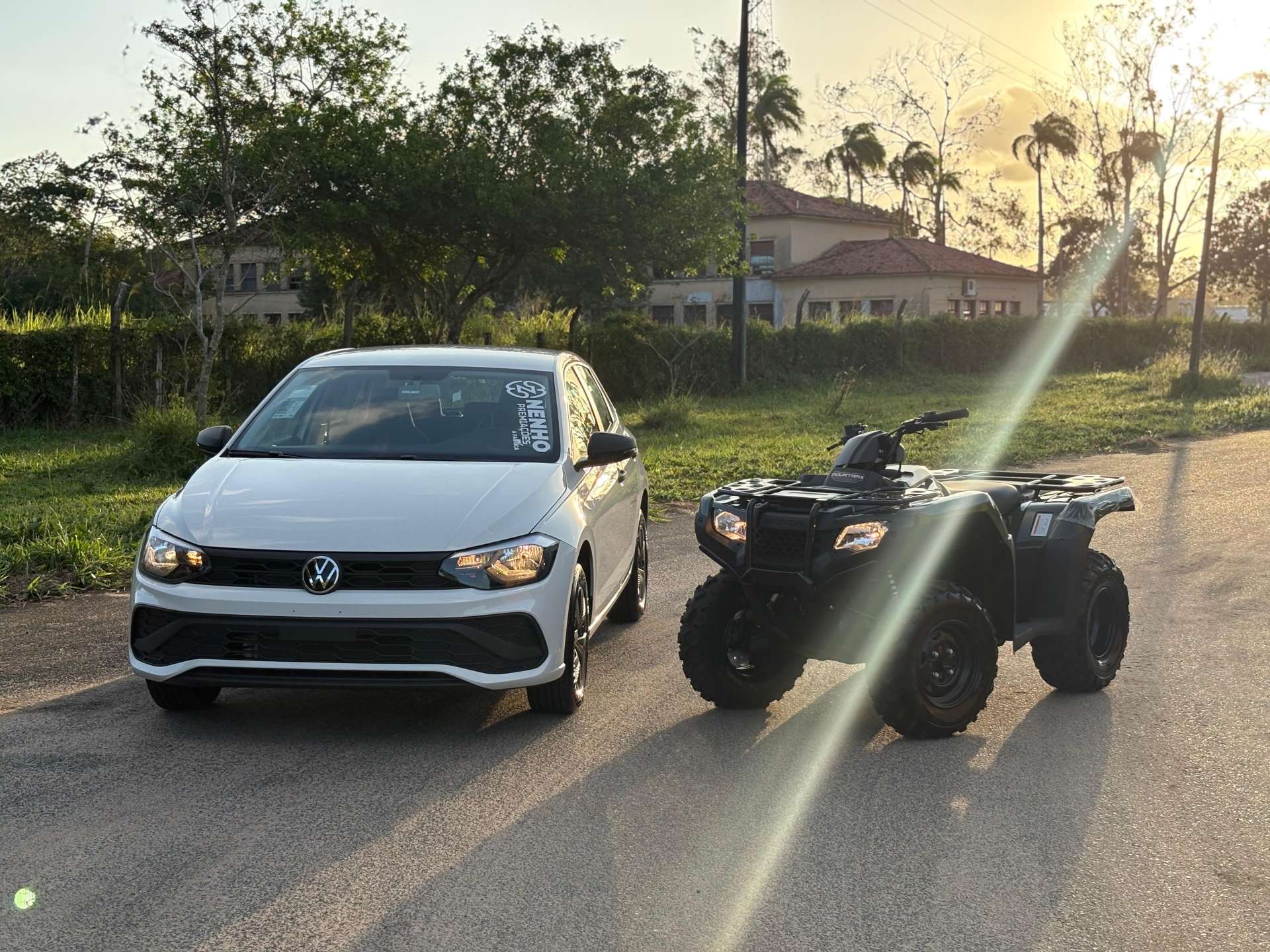 MILHAR : POLO TRACK 2025 + QUADRICICLO HONDA 2025  SORTEIO 01 DE NOVEMBRO 