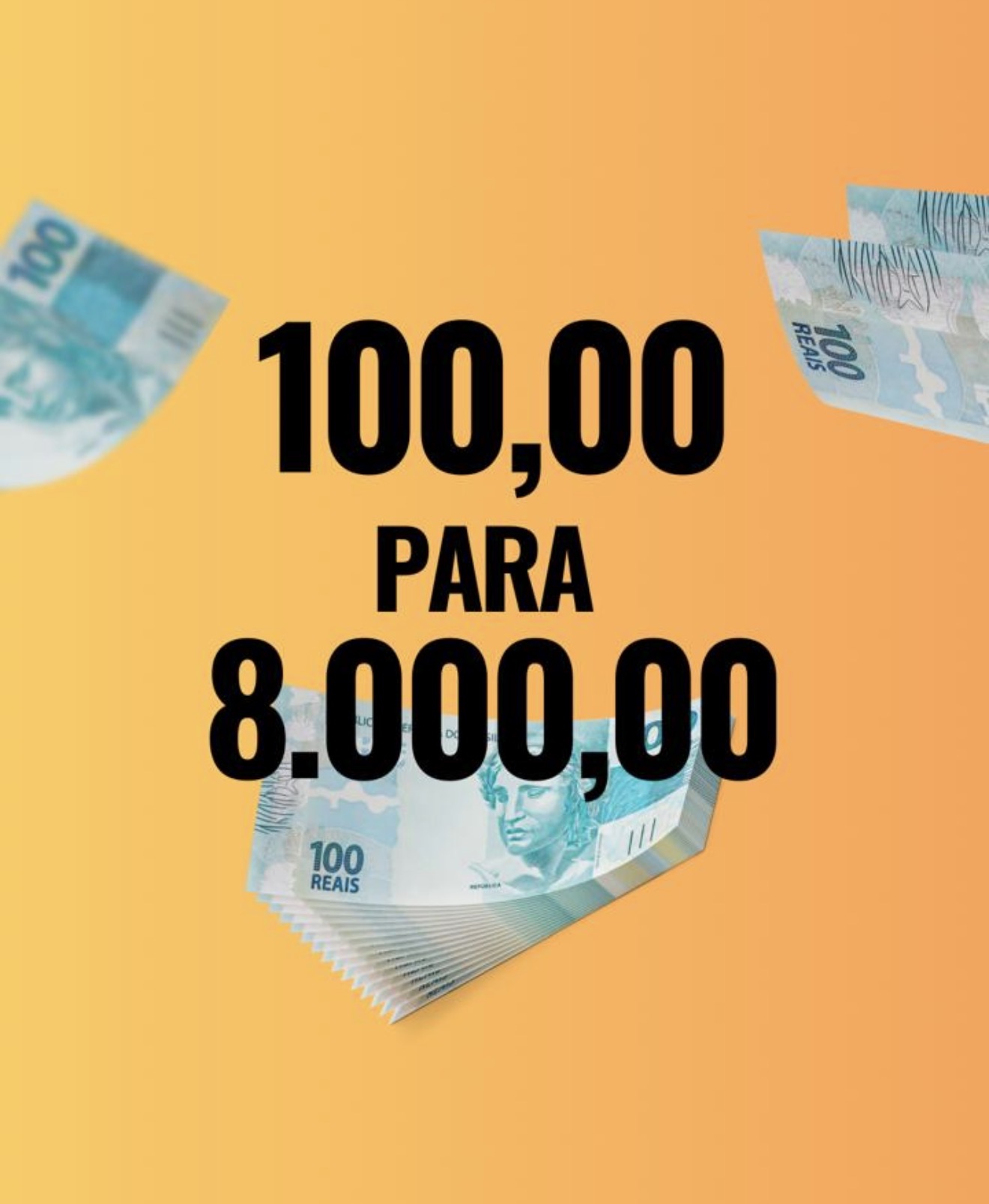 DEZENA : 100,00 PARA 8.000,00 MIL NO PIX SORTEIO 14 DE FEVEREIRO