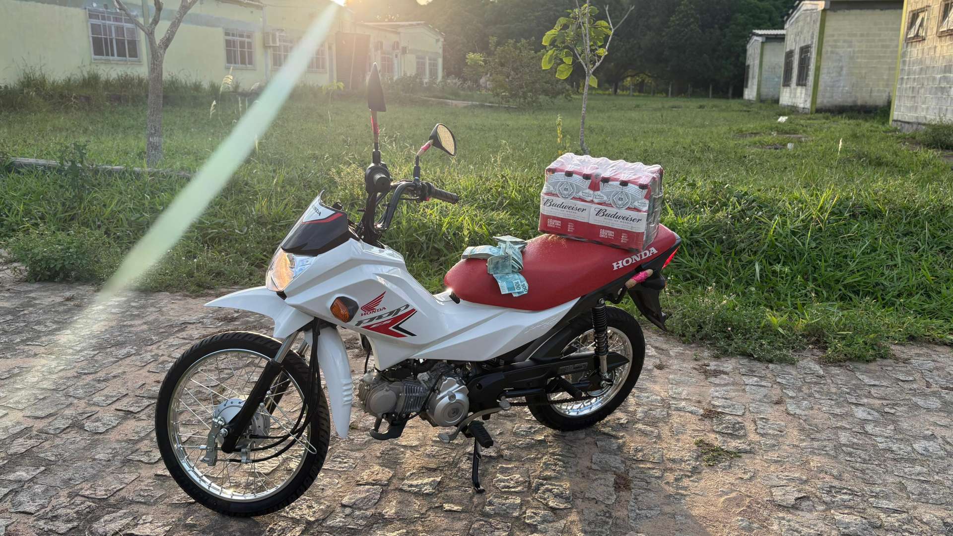 CENTENA : POP 110i 2026 + CAIXA DE BUDWEISER OU 15.000,00 MIL SORTEIO 25 DE FEVEREIRO