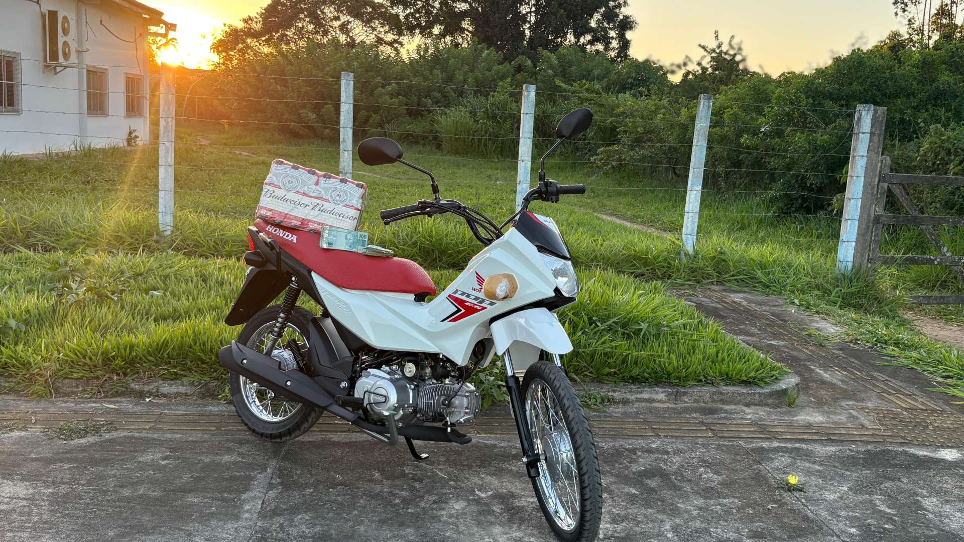 CENTENA : POP 110i 2026 + CAIXA DE BUDWEISER OU 15.000,00 MIL SORTEIO 25 DE MARÇO